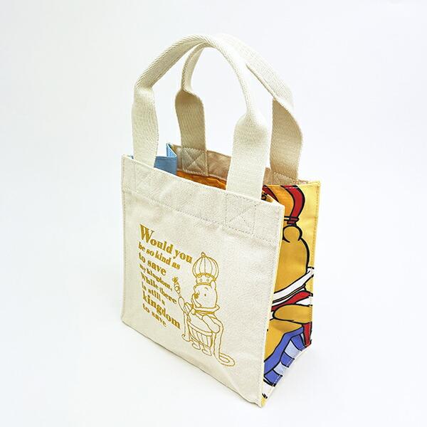 ディズニー くまのプーさん スクエアミニトートバッグ (王様) Disney 商品画像4：キャラグッズPERFECT WORLD TOKYO