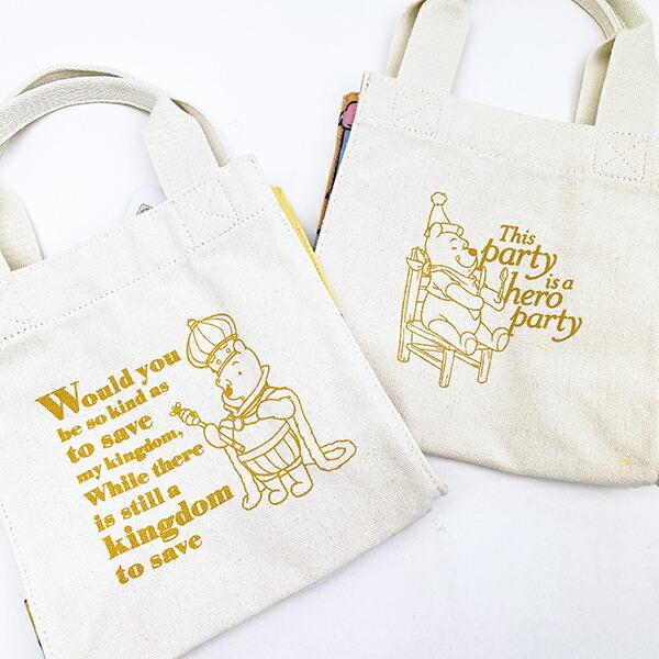 ディズニー くまのプーさん スクエアミニトートバッグ (王様) Disney 商品画像8：キャラグッズPERFECT WORLD TOKYO