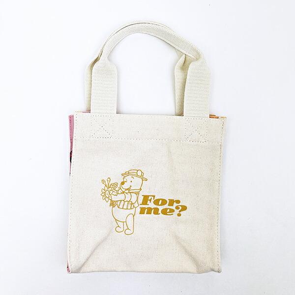 ディズニー くまのプーさん スクエアミニトートバッグ (パーティー) Disney 商品画像3：キャラグッズPERFECT WORLD TOKYO