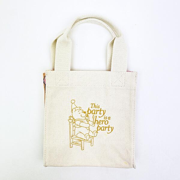 ディズニー くまのプーさん スクエアミニトートバッグ (パーティー) Disney