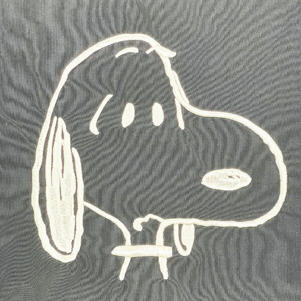 スヌーピー トートバッグ ブラック SNOOPY 商品画像2：キャラグッズPERFECT WORLD TOKYO