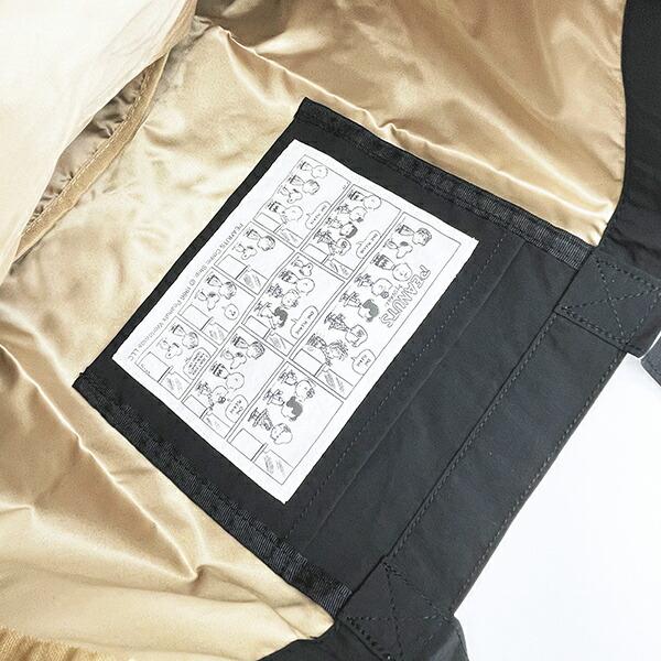 スヌーピー トートバッグ ブラック SNOOPY 商品画像4：キャラグッズPERFECT WORLD TOKYO