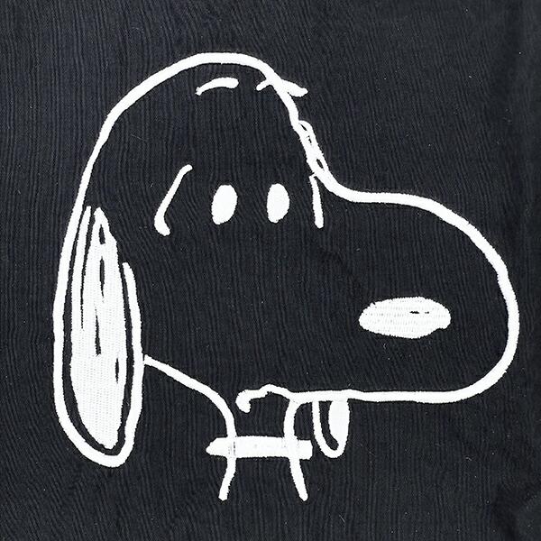 スヌーピー 収納ポーチ M トラベル 旅行 ブラック PEANUTS SNOOPY 商品画像2：キャラグッズPERFECT WORLD TOKYO