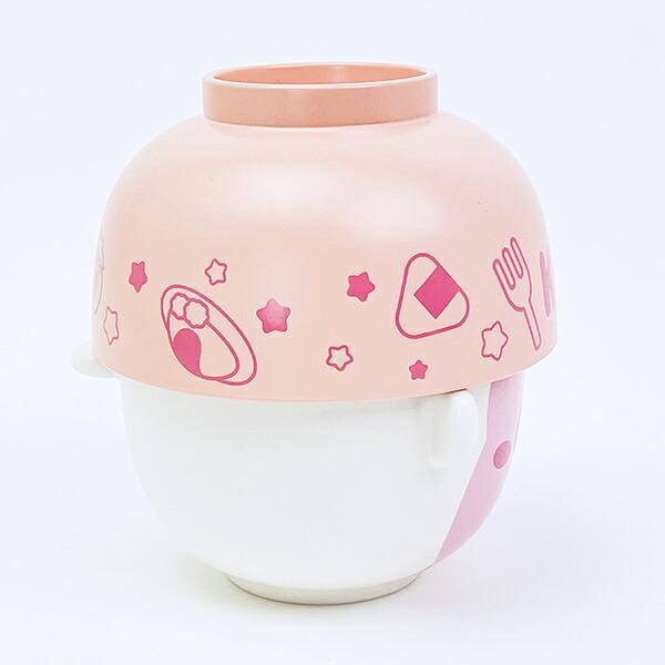 星のカービィ 汁椀茶碗セット 食器 キッズ 商品画像5：キャラグッズPERFECT WORLD TOKYO