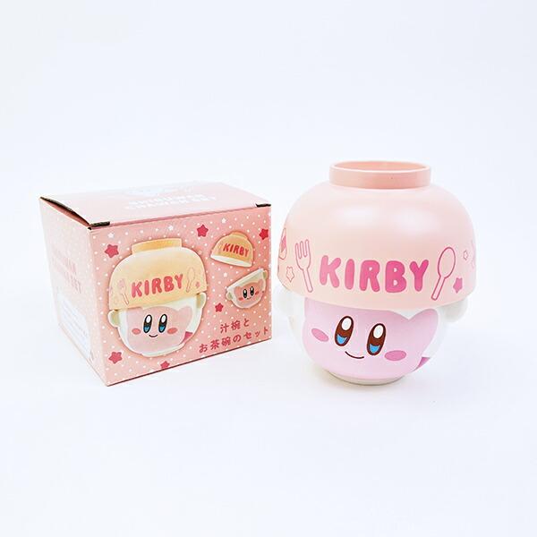 星のカービィ 汁椀茶碗セット 食器 キッズ 商品画像8：キャラグッズPERFECT WORLD TOKYO