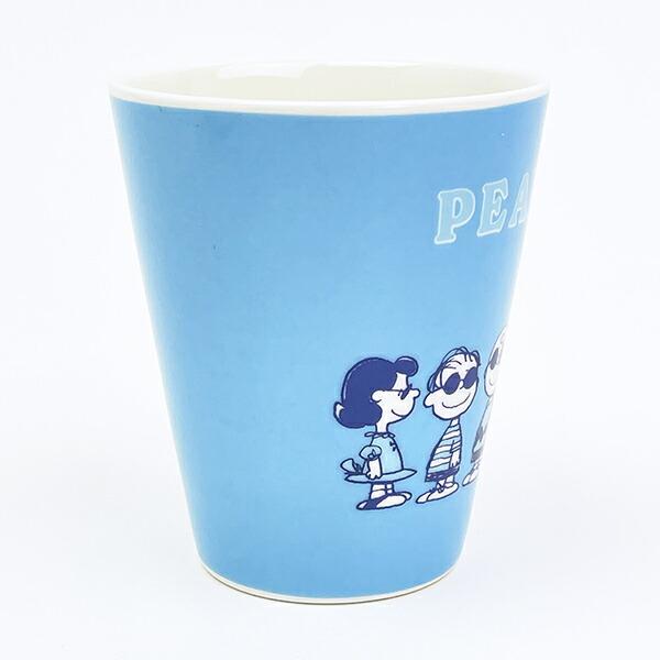スヌーピー コミカルマグカップ (ブルー) コップ ピーナッツギャングシリーズ SNOOPY 商品画像3：キャラグッズPERFECT WORLD TOKYO