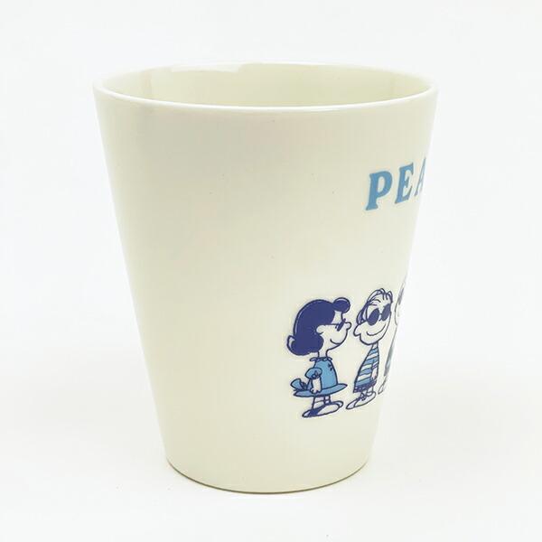 スヌーピー コミカルマグカップ (ホワイト) コップ ピーナッツギャングシリーズ SNOOPY 商品画像2：キャラグッズPERFECT WORLD TOKYO