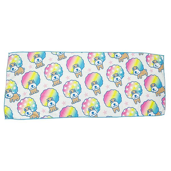 アフロ犬 ファストドライフェイスタオル San-X サンエックス