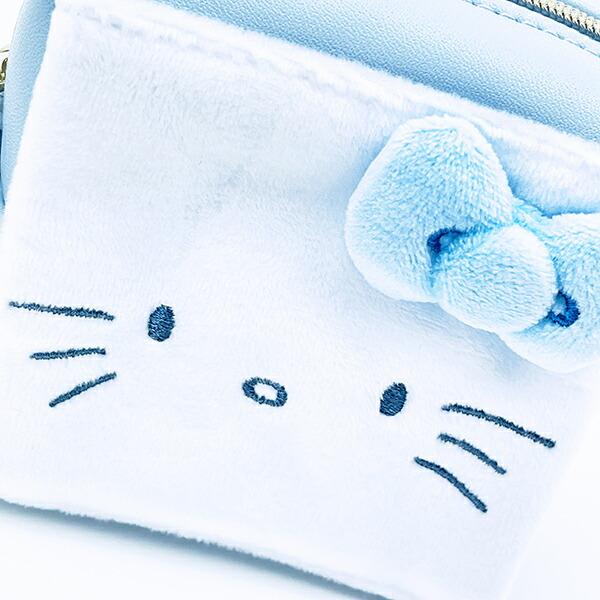 サンリオ ハローキティ ミニポーチ (ホワイト) Sanrio 商品画像2：キャラグッズPERFECT WORLD TOKYO