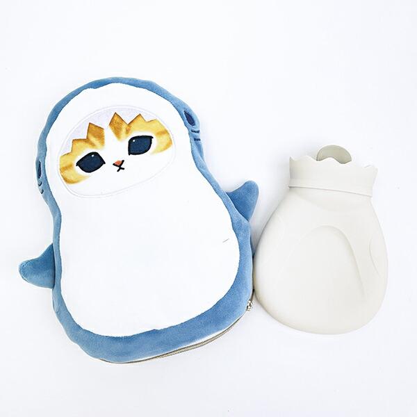 モフサンド サメにゃん 湯たんぽ mofusand 商品画像3：キャラグッズPERFECT WORLD TOKYO