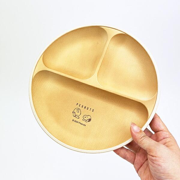 スヌーピー キッズランチプレート 食器 リラックスタイムシリーズ 日本製 SNOOPY 商品画像3：キャラグッズPERFECT WORLD TOKYO