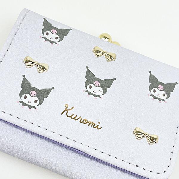 サンリオ クロミ コンパクト財布 パープル Sanrio 商品画像2：キャラグッズPERFECT WORLD TOKYO