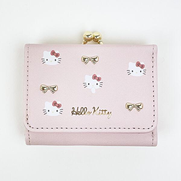 サンリオ ハローキティ コンパクト財布 ピンク Sanrio