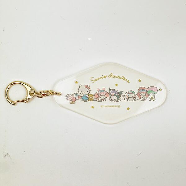 サンリオキャラクターズ アクリルチャーム アイボリー キーホルダー Sanrio