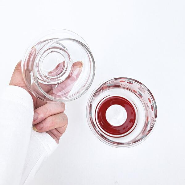 ミッフィー miffy ガラス小物入れ  レトロチェリーシリーズ 日本製 商品画像4：キャラグッズPERFECT WORLD TOKYO