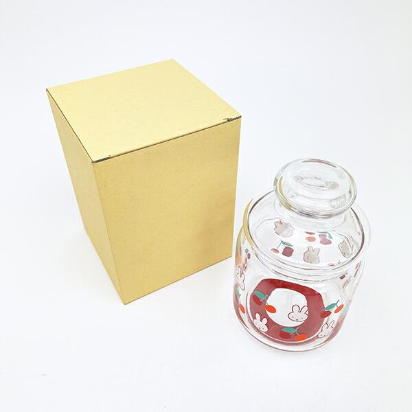 ミッフィー miffy ガラス小物入れ  レトロチェリーシリーズ 日本製 商品画像5：キャラグッズPERFECT WORLD TOKYO