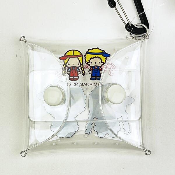 サンリオ パティ＆ジミー クリアマルチケース(SS) ベーシック Sanrio 商品画像3：キャラグッズPERFECT WORLD TOKYO