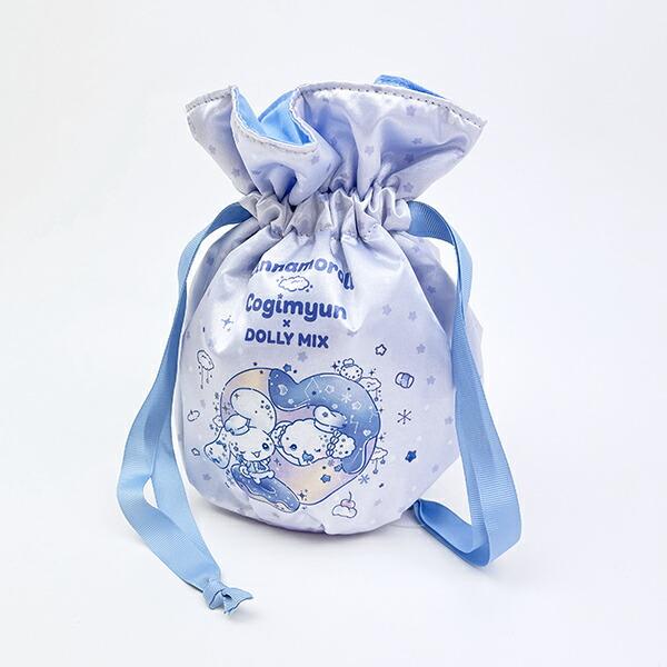 サンリオ シナモロール＆こぎみゅん 巾着 DOLLYMIX パープル シナモン Sanrio 商品画像5：キャラグッズPERFECT WORLD TOKYO