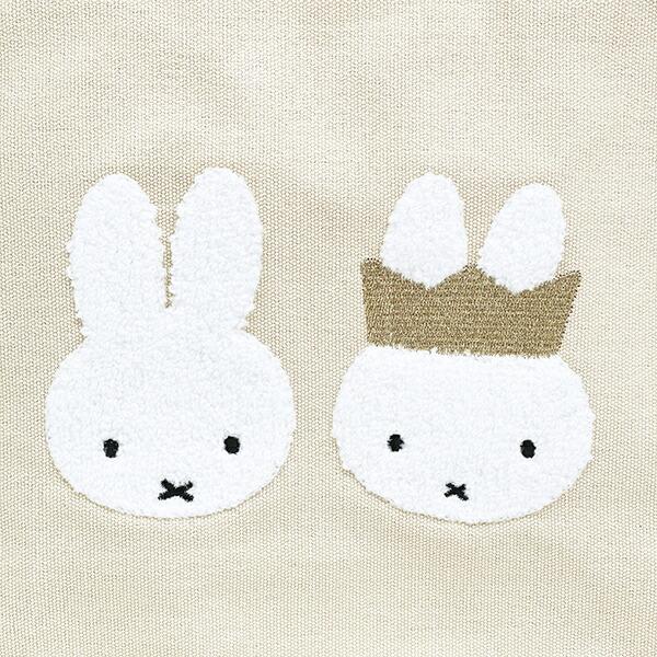 ミッフィー miffy 70th トートバッグ ゴールド＆ブラック 商品画像2：キャラグッズPERFECT WORLD TOKYO