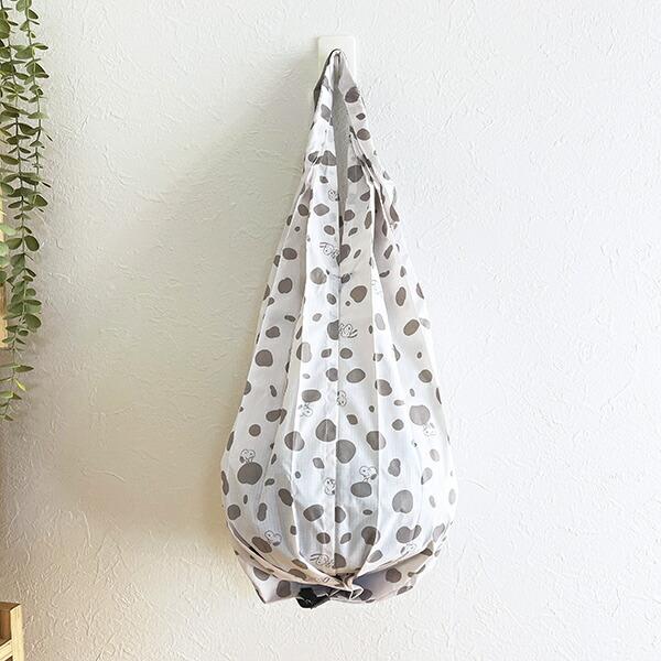 スヌーピー ドロップ SHUPATTO BAG ベージュ エコバッグ SNOOPY 商品画像1：キャラグッズPERFECT WORLD TOKYO