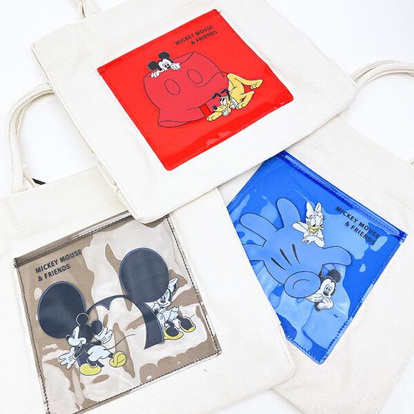 ディズニー ミッキー&プルート トートバッグ レッド CATCH ME シリーズ Disney 商品画像5:キャラグッズPERFECT WORLD TOKYO