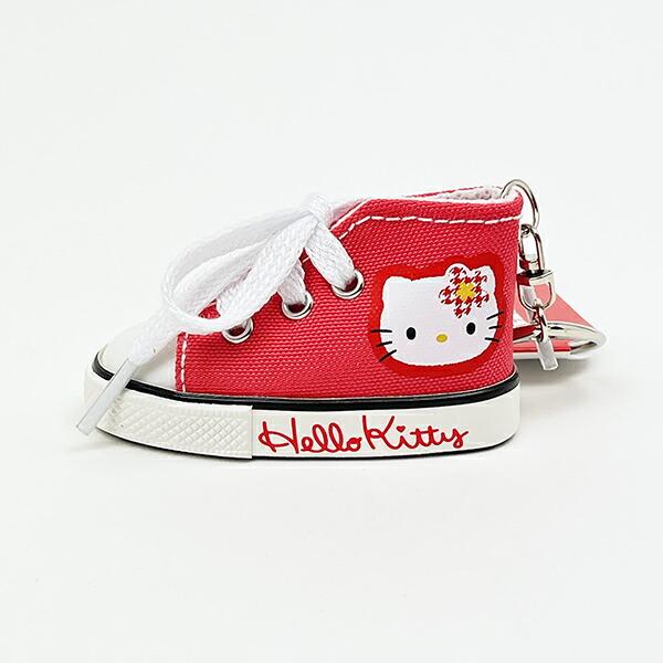 サンリオ ハローキティ スニーカーキーリング カオハナ レッド Sanrio