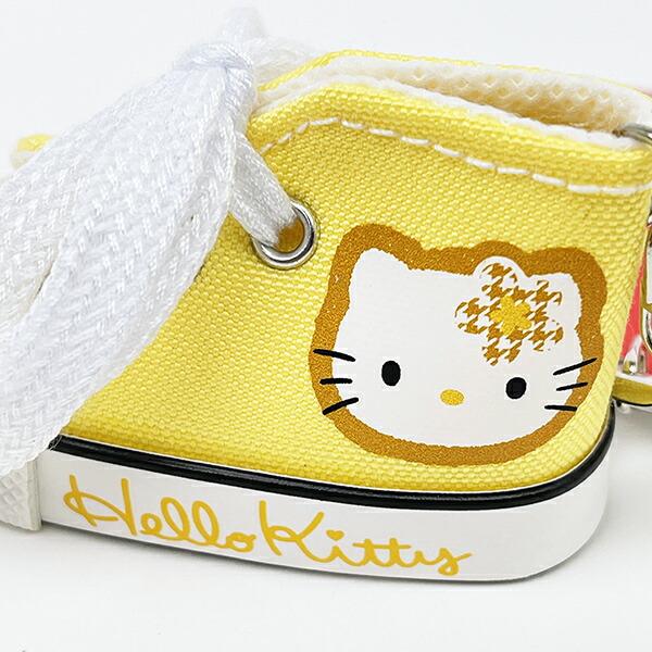 サンリオ ハローキティ スニーカーキーリング カオハナ イエロー Sanrio 商品画像2：キャラグッズPERFECT WORLD TOKYO