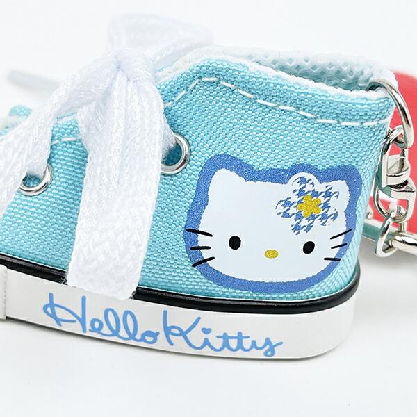 サンリオ ハローキティ スニーカーキーリング カオハナ ブルー Sanrio 商品画像2：キャラグッズPERFECT WORLD TOKYO