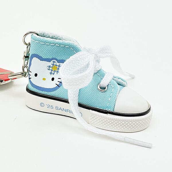 サンリオ ハローキティ スニーカーキーリング カオハナ ブルー Sanrio 商品画像3：キャラグッズPERFECT WORLD TOKYO