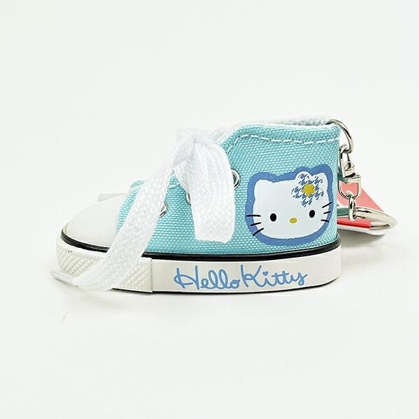 サンリオ ハローキティ スニーカーキーリング カオハナ ブルー Sanrio