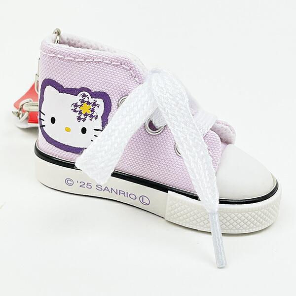 サンリオ ハローキティ スニーカーキーリング カオハナ パープル Sanrio 商品画像3：キャラグッズPERFECT WORLD TOKYO