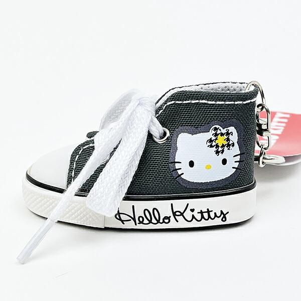 サンリオ ハローキティ スニーカーキーリング カオハナ ブラック Sanrio