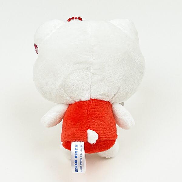 サンリオ ハローキティ マスコット カオハナ レッド Sanrio 商品画像3：キャラグッズPERFECT WORLD TOKYO
