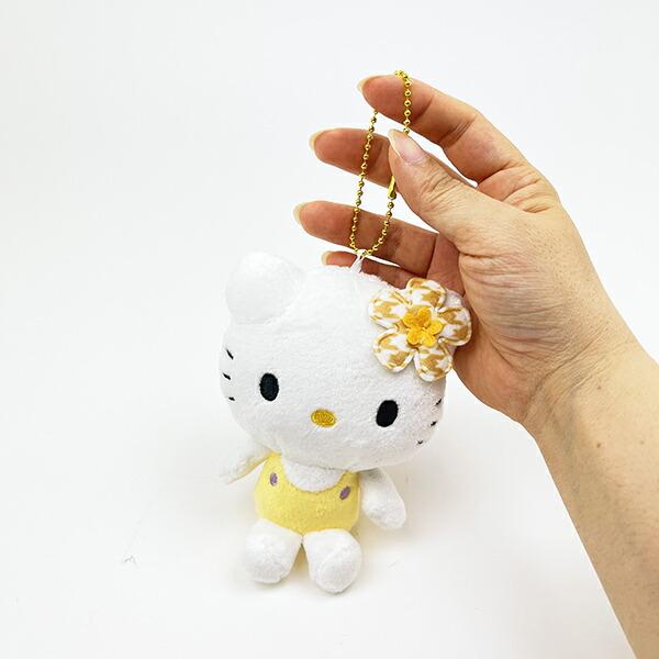 サンリオ ハローキティ マスコット カオハナ イエロー Sanrio 商品画像4：キャラグッズPERFECT WORLD TOKYO