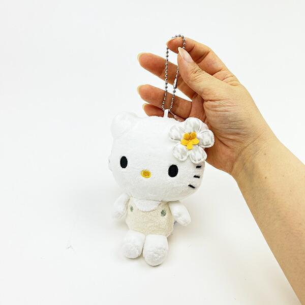 サンリオ ハローキティ マスコット カオハナ ホワイト Sanrio 商品画像4：キャラグッズPERFECT WORLD TOKYO
