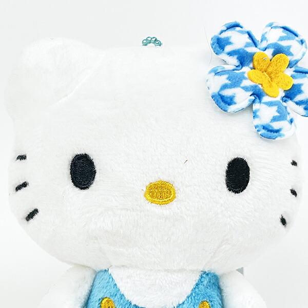 サンリオ ハローキティ マスコット カオハナ ブルー Sanrio 商品画像2：キャラグッズPERFECT WORLD TOKYO