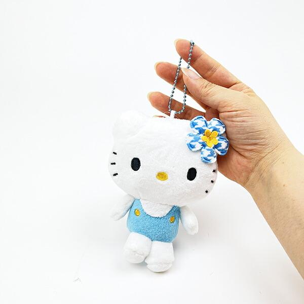サンリオ ハローキティ マスコット カオハナ ブルー Sanrio 商品画像4：キャラグッズPERFECT WORLD TOKYO