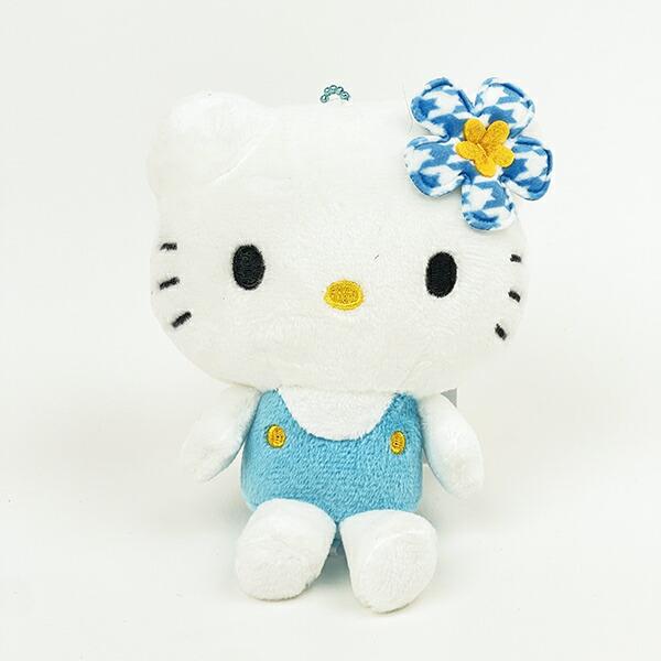サンリオ ハローキティ マスコット カオハナ ブルー Sanrio