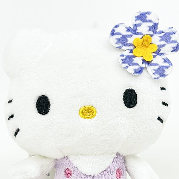 サンリオ ハローキティ マスコット カオハナ パープル Sanrio 商品画像2：キャラグッズPERFECT WORLD TOKYO