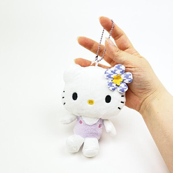 サンリオ ハローキティ マスコット カオハナ パープル Sanrio 商品画像4：キャラグッズPERFECT WORLD TOKYO