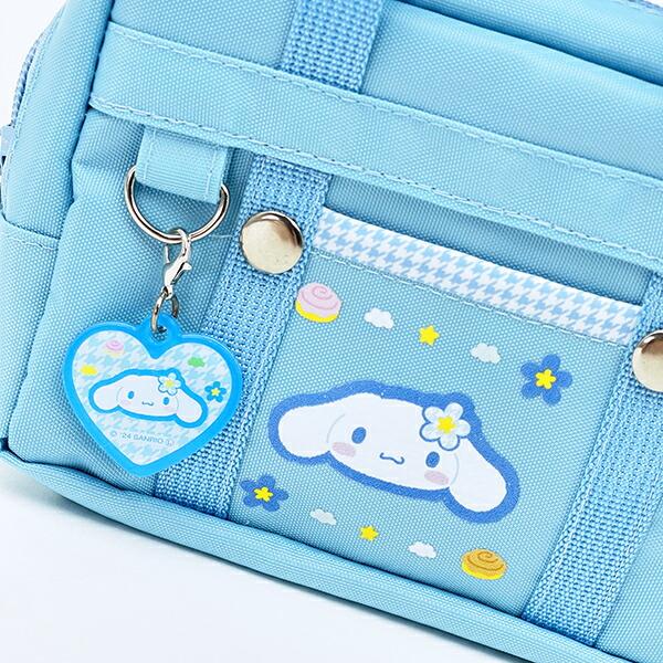 サンリオ シナモロール スクバ風ポーチ (ブルー) カオハナ Sanrio 商品画像2：キャラグッズPERFECT WORLD TOKYO
