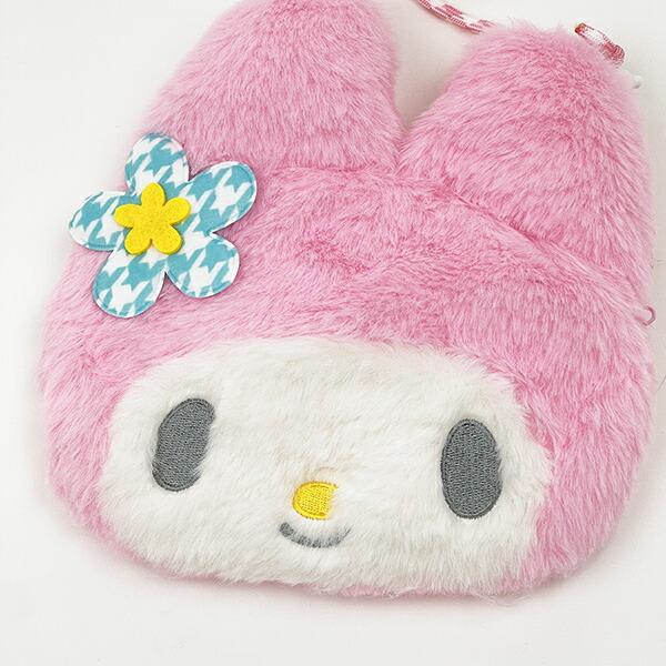 サンリオ マイメロディ ぬいぐるみサコッシュ カオハナ ショルダーバッグ Sanrio 商品画像2：キャラグッズPERFECT WORLD TOKYO