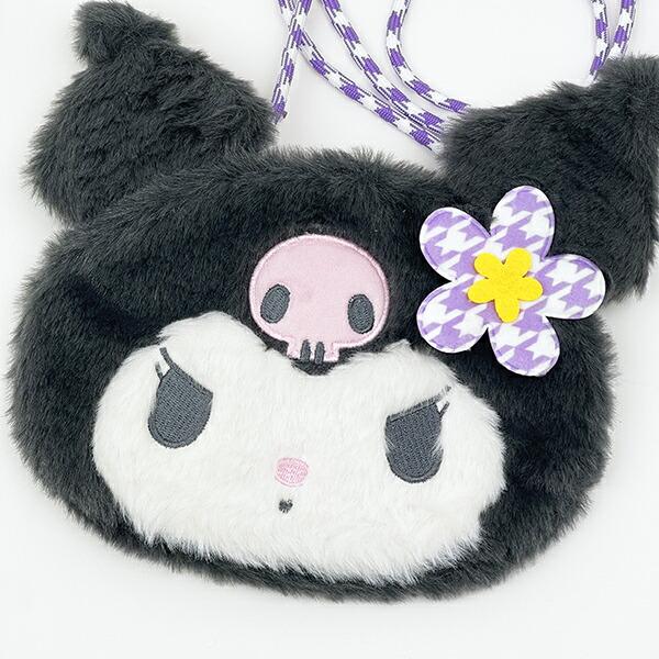 サンリオ クロミ ぬいぐるみサコッシュ カオハナ ショルダーバッグ Sanrio 商品画像2：キャラグッズPERFECT WORLD TOKYO