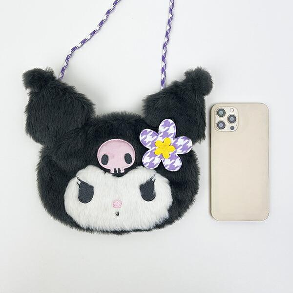 サンリオ クロミ ぬいぐるみサコッシュ カオハナ ショルダーバッグ Sanrio 商品画像5：キャラグッズPERFECT WORLD TOKYO