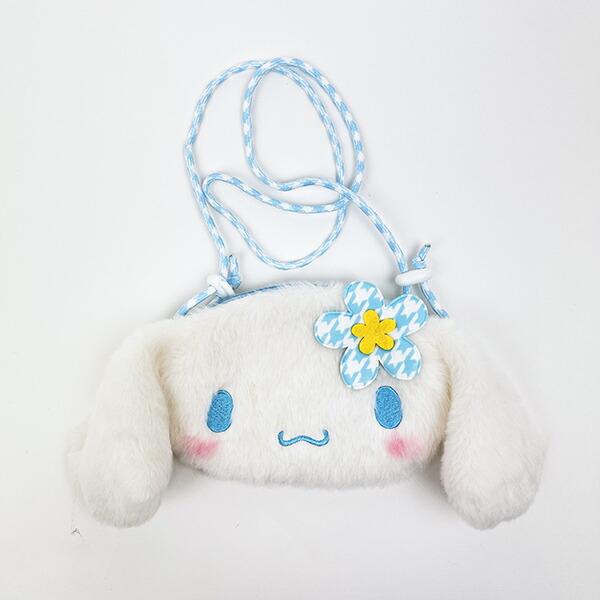 サンリオ シナモロール ぬいぐるみサコッシュ カオハナ ショルダーバッグ シ･･･