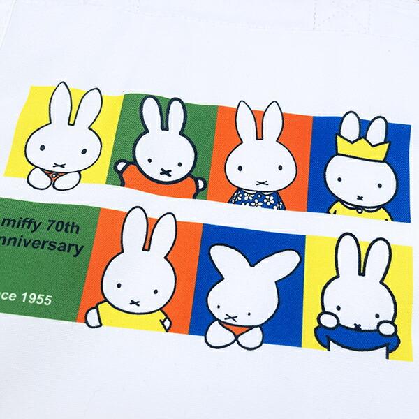 ミッフィー miffy 70th 保冷トートバッグ ランチ 商品画像2：キャラグッズPERFECT WORLD TOKYO