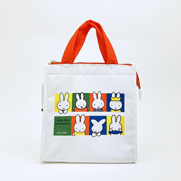 ミッフィー miffy 70th 保冷トートバッグ ランチ 商品画像5：キャラグッズPERFECT WORLD TOKYO