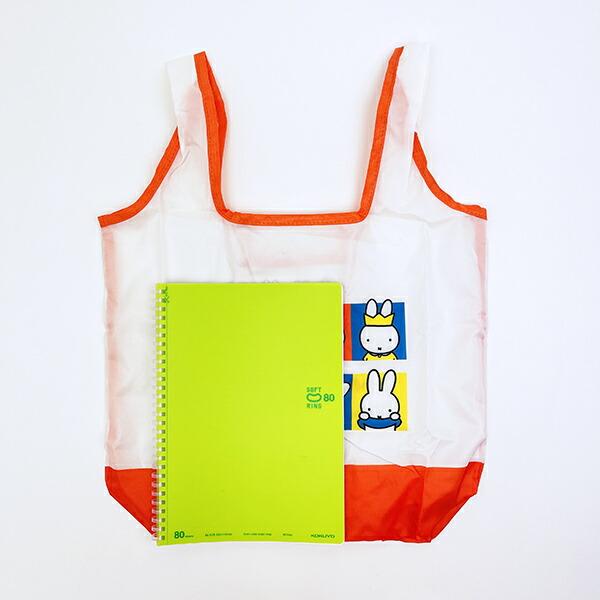 ミッフィー miffy 70th エコバッグ(オレンジ) 商品画像3：キャラグッズPERFECT WORLD TOKYO