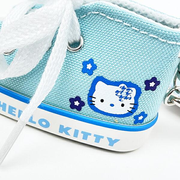 サンリオ ハローキティ スニーカーキーリング ミズイロ カオハナ Sanrio 商品画像2：キャラグッズPERFECT WORLD TOKYO