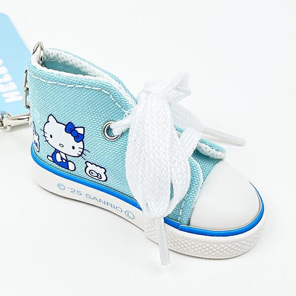 サンリオ ハローキティ スニーカーキーリング ミズイロ スワリ Sanrio 商品画像3：キャラグッズPERFECT WORLD TOKYO